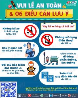 VUI LỄ AN TOÀN & 06 ĐIỀU CẦN LƯU Ý