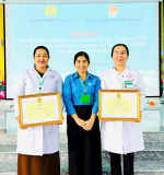 CÔNG ĐOÀN CƠ SỞ VÀ ĐOÀN CƠ SỞ BỆNH VIỆN ĐKKV CAI LẬY PHỐI HỢP TỔ CHỨC HỘI NGHỊ  SƠ KẾT HOẠT ĐỘNG 6 THÁNG ĐẦU NĂM 2026