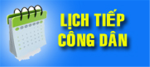Lịch tiếp công dân tháng 1 năm 2025